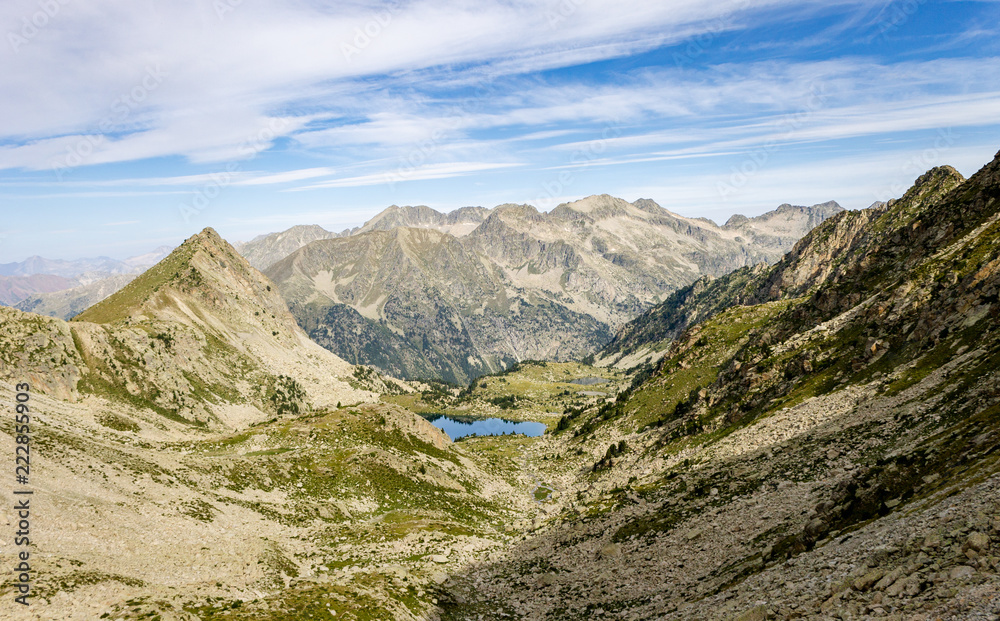 Lake in the Mountains Panorama
