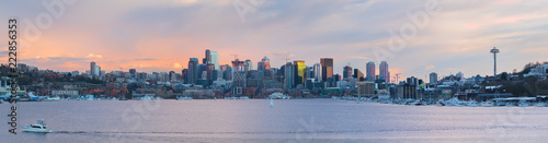 The Seattle Skyline From The Gasworks Park