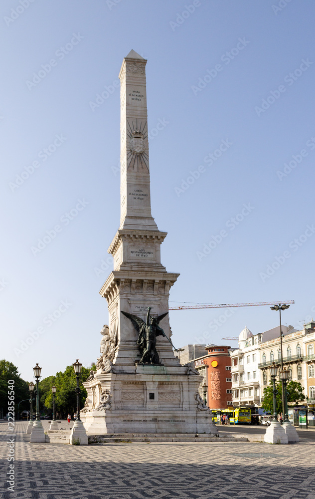 Monumento aos Restauradores in Lisbon