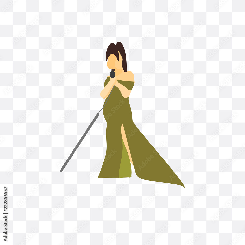 artist singing icon isolated on transparent background. Simple and editable artist singing icons. Modern icon vector illustration. artist singing icon isolated on transparent background. Simple and editable artist singing icons. Modern icon vector illustration.