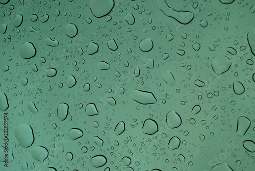 Texture, background, raindrops on the glass against the sky, beautiful image