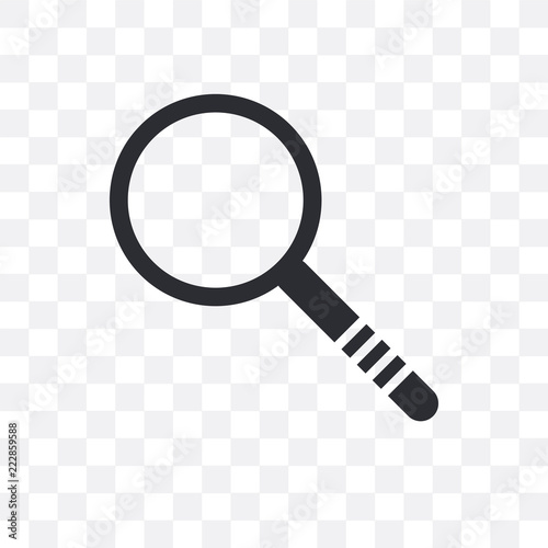 investigation icon isolated on transparent background. Simple and editable investigation icons. Modern icon vector illustration.
