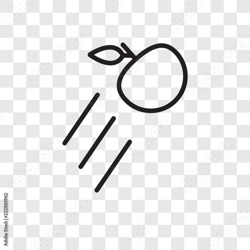 Gravity vector icon isolated on transparent background, Gravity logo design