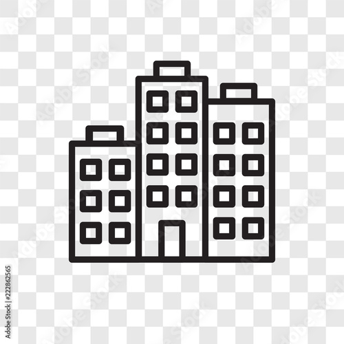 Company vector icon isolated on transparent background, Company logo design