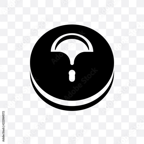 hobo shoulder bag icon isolated on transparent background. Simple and editable hobo shoulder bag icons. Modern icon vector illustration.