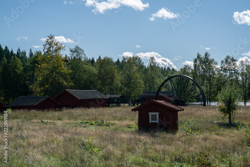 Swedish mining village photo