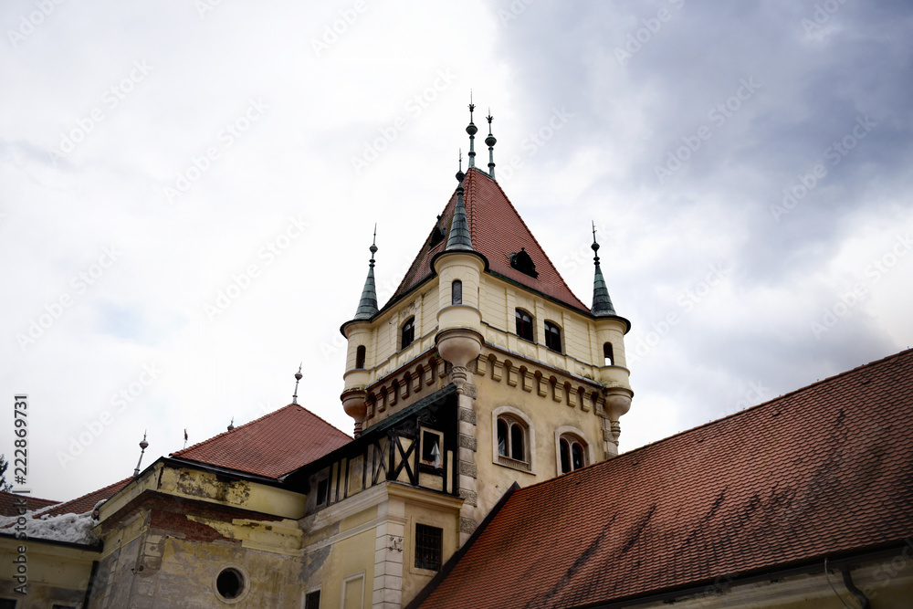 Tower of the Viltus castle, Slovenia