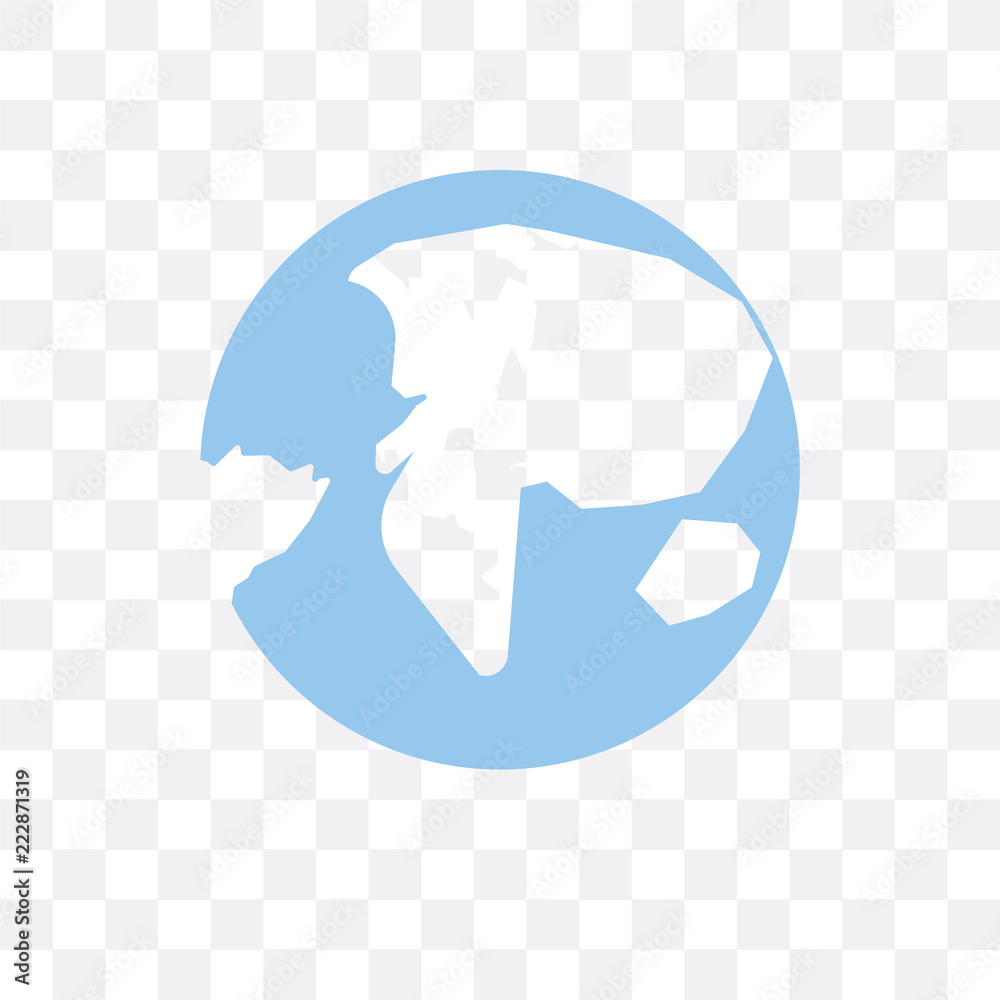 Earth Globe Icon Isolated On Transparent Background Simple And Editable Earth Globe Icons Modern Icon Vector Illustration Stock Vector Adobe Stock