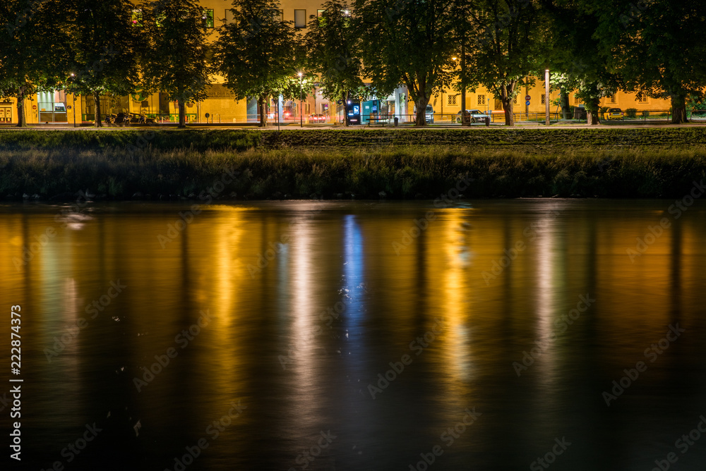 water reflections