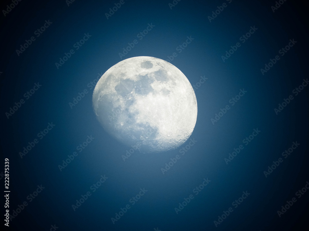 Moon photo edited