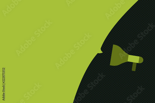 Flat design business Vector Illustration concept Empty copy space modern abstract background Geometric element. Expand Frame of word bubble Create more dialogue Talkative Endless Talks