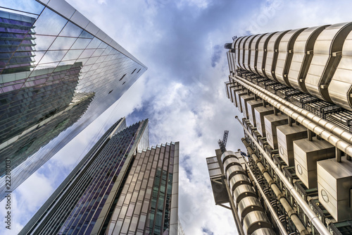 London Tops International Financial Center buildings