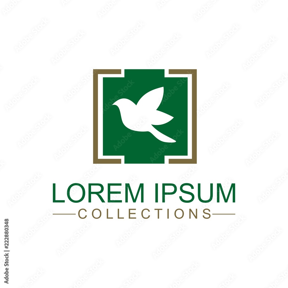 Bird Logo Template Design Vector, Emblem, Design Concept, Creative Symbol, Icon Bird Logo Template Design Vector, Emblem, Design Concept, Creative Symbol, Icon