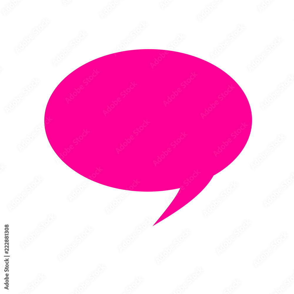 Flat design business Vector Illustration concept copy text for esp Web banners promotional material mock up template. Speech Bubble Oval Shaped in Solid Color Circular Text Space with Tail Flat design business Vector Illustration concept copy text for esp Web banners promotional material mock up template. Speech Bubble Oval Shaped in Solid Color Circular Text Space with Tail