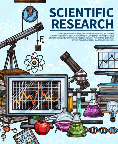 Scientific equipment, research and tests