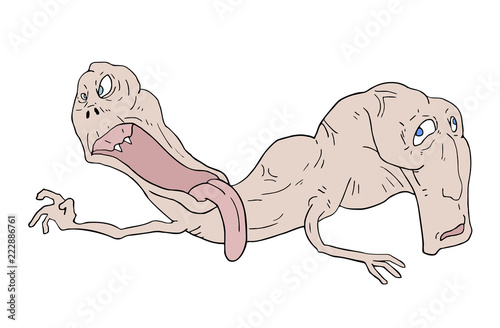 mutant monster illustration