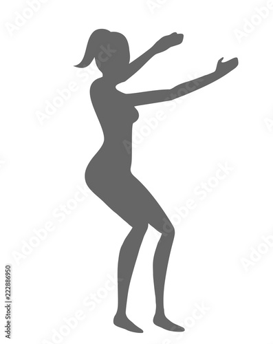 yoga woman icon
