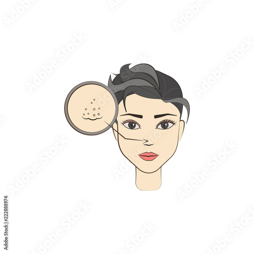 acne cleansing colored icon. Element of beauty and anti aging icon for mobile concept and web apps. Color acne cleansing icon can be used for web and mobile