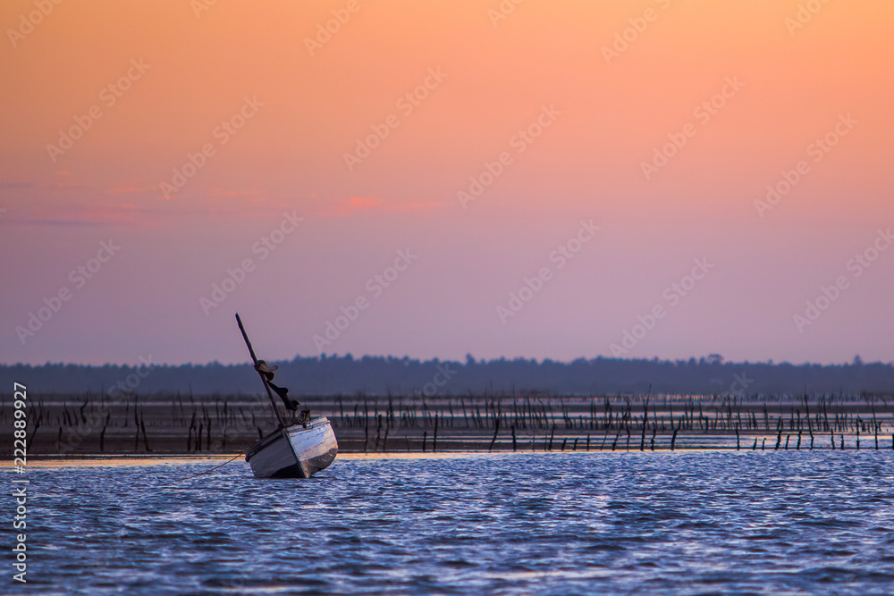 Naklejka premium Fishing Boat