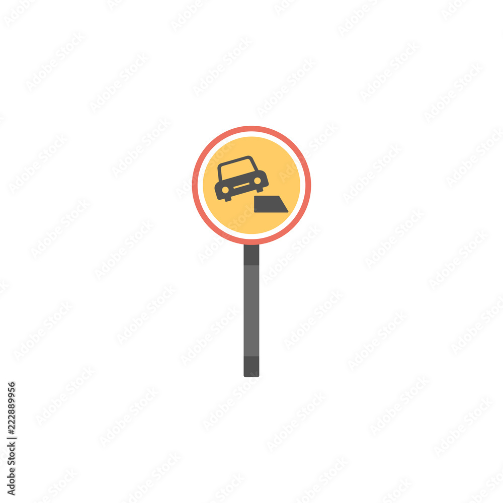 Dangerous roadside colored icon. Element of road signs and junctions icon for mobile concept and web apps. Colored Dangerous roadside can be used for web and mobile Dangerous roadside colored icon. Element of road signs and junctions icon for mobile concept and web apps. Colored Dangerous roadside can be used for web and mobile