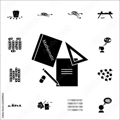 Disorder in the classroom icon. chaos icons universal set for web and mobile