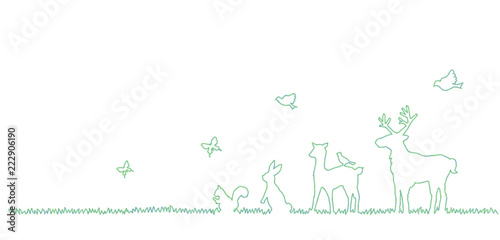 Photography 動物のイラスト