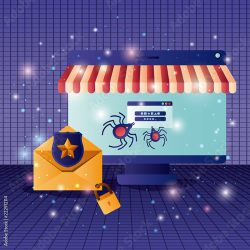 cyber security with computer