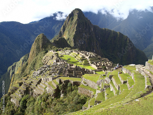 Machu Picchu, the ancient inca city of Peru