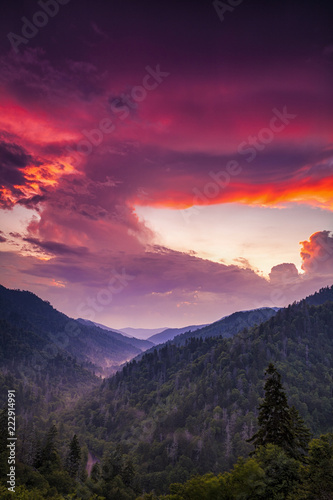 Smoky Mountain Evening photo