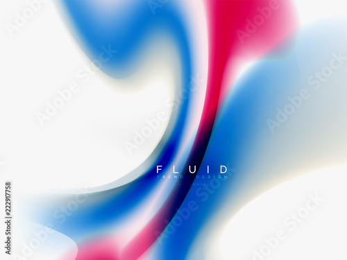 Background abstract - liquid colors wave flow