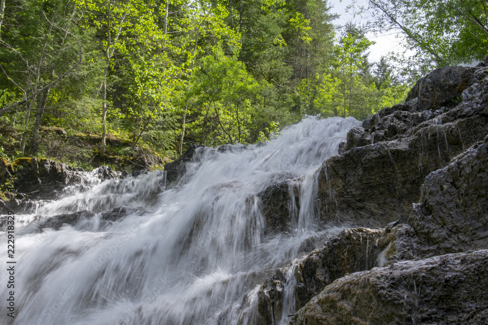 Roadside Waterfall Roadside Waterfall