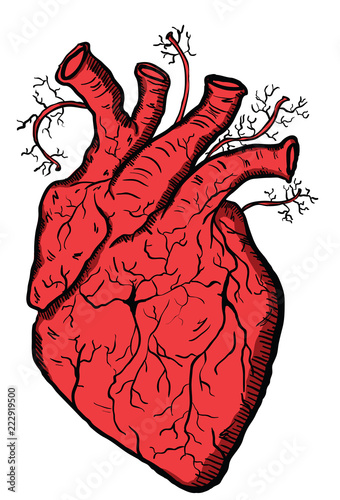 I heart you / I love you / scary bloody heart