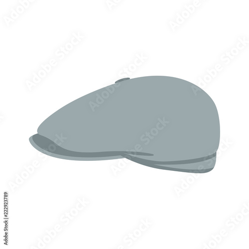 cap  vector illustration flat style profile side