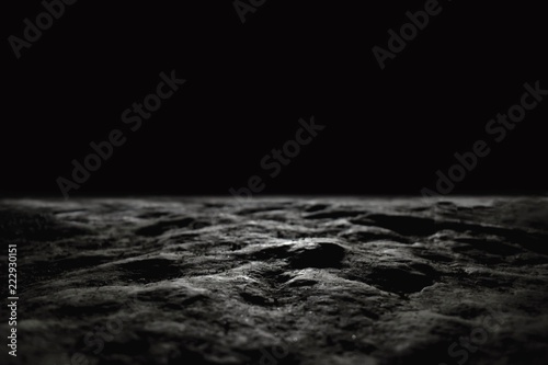 Tablou pe pânză Dark stony floor background