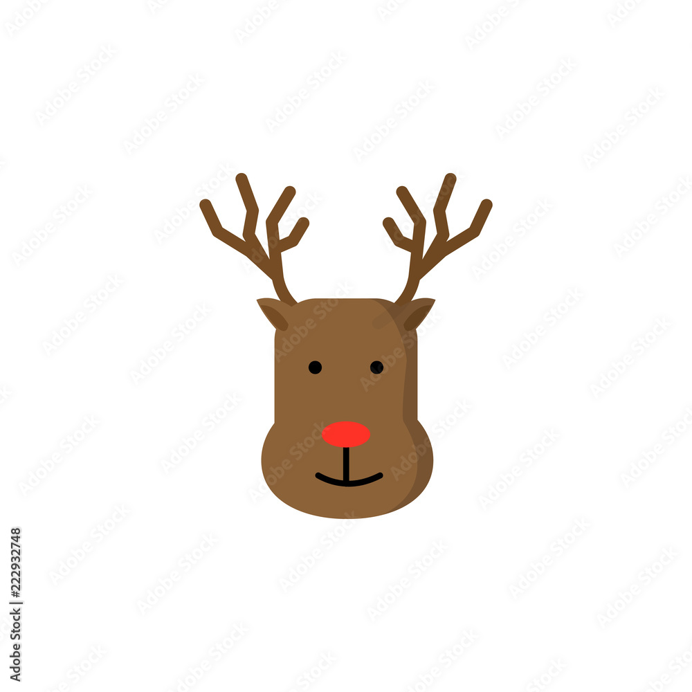 deer icon. Element of colored Christmas holiday icon for mobile concept and web apps. Thin line deer icon can be used for web and mobile deer icon. Element of colored Christmas holiday icon for mobile concept and web apps. Thin line deer icon can be used for web and mobile