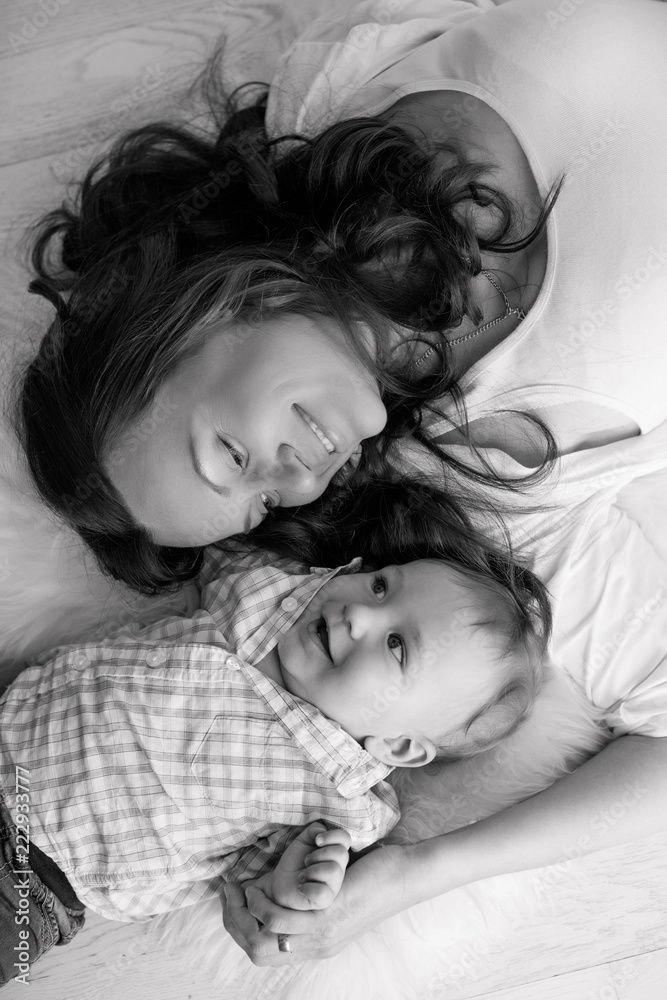 Mom and baby Mom and baby