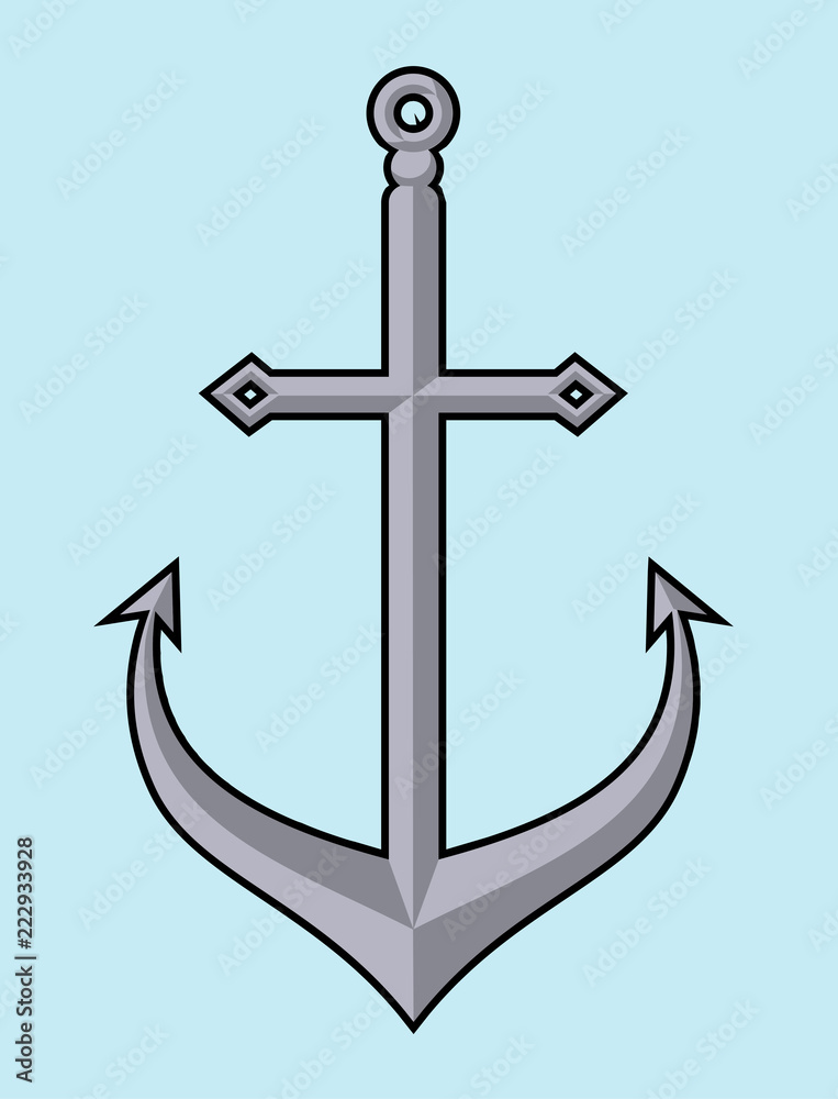 Anchor's Image, beautiful, high-quality vector image Anchor's Image, beautiful, high-quality vector image