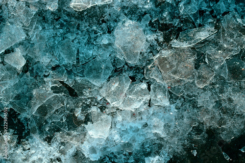 Ice texture