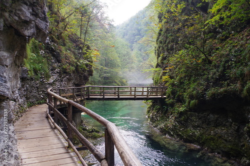 Vintgar Klamm in Slovenia