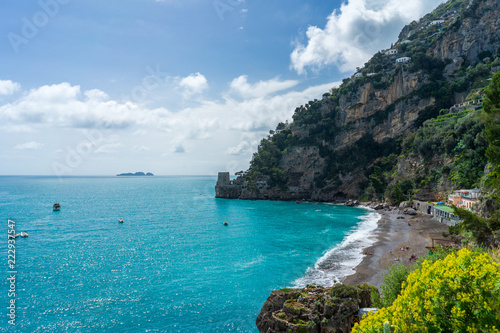 Fototapeta Naklejka Na Ścianę i Meble -  Beautiful Views of Positano in the Amalfi Coast