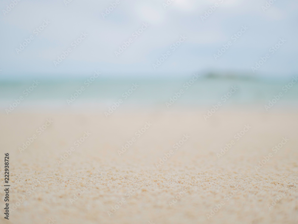 Emtry tropical idyllic beach background.Beautiful Endless horizon with sky and white sand.Samae San Island chonburi thailand.Summer day concept Emtry tropical idyllic beach background.Beautiful Endless horizon with sky and white sand.Samae San Island chonburi thailand.Summer day concept