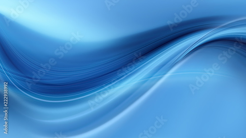 abstract blue background © BazziBa