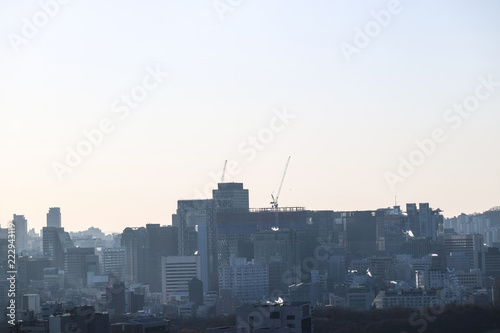 Skyscraper Cityscape of Korea 