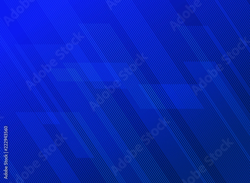 Abstract lines pattern technology on blue gradients background.