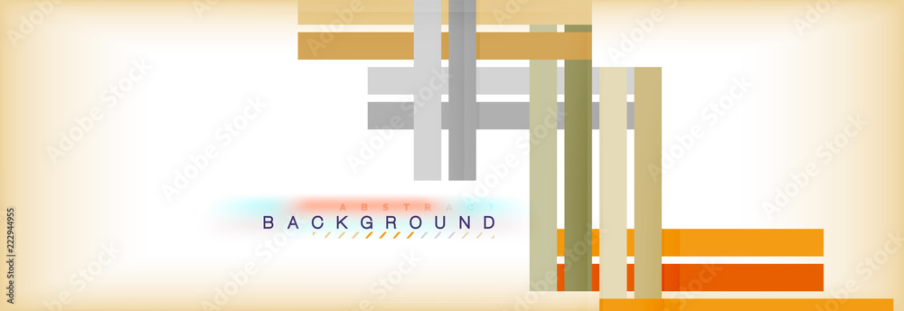 Line abstract background, vector modern template
