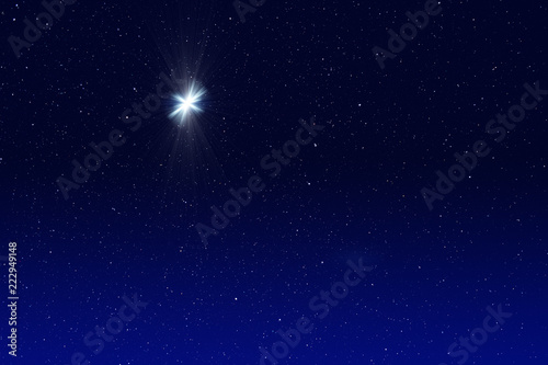 Milky Way stars and supernova. 2D render / illustration.