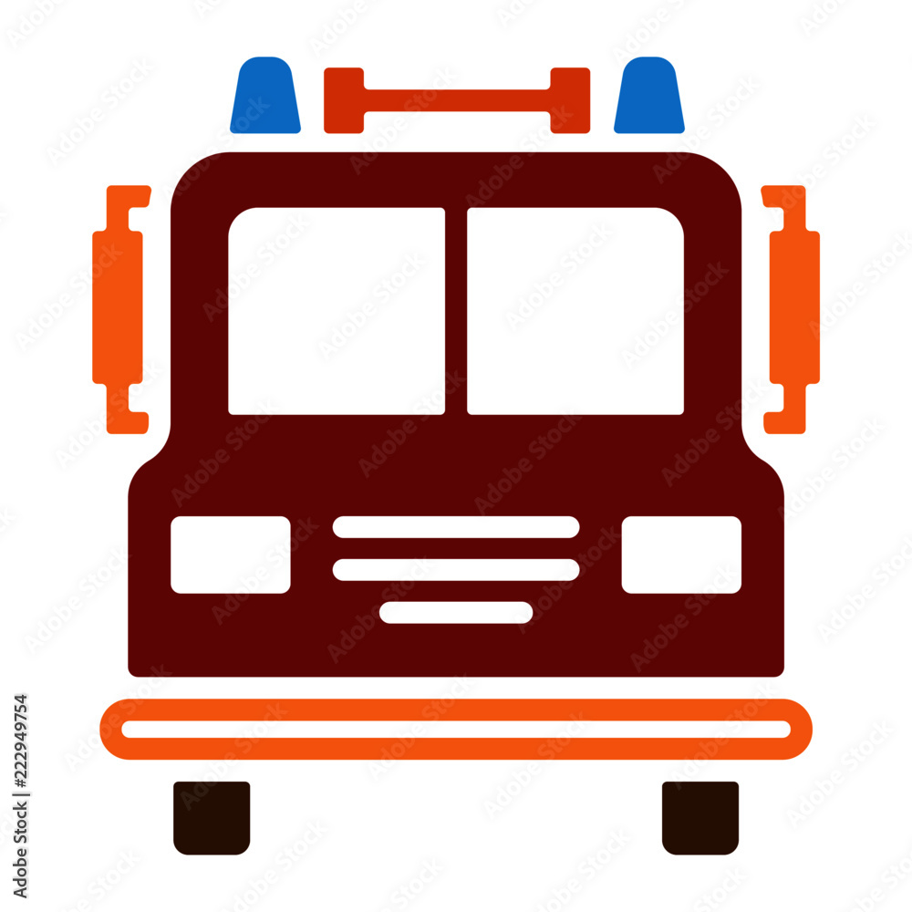 Icon - Feuerwehrauto Icon - Feuerwehrauto