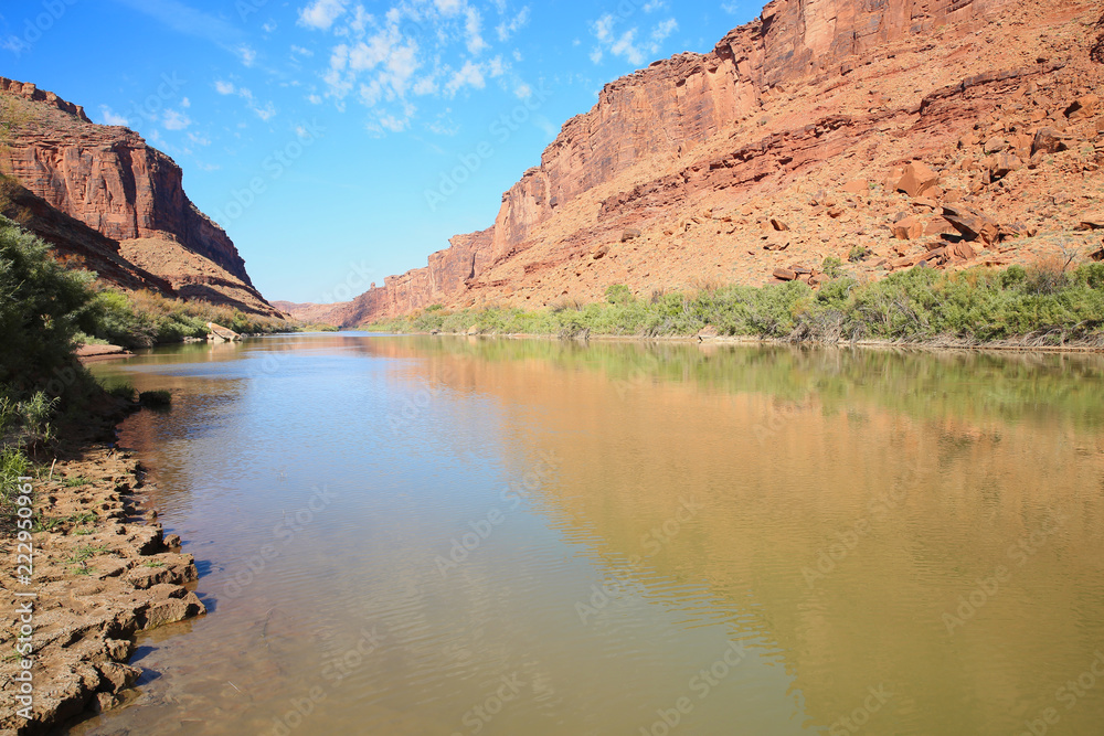 Colorado Riverway Recreation Area in Utah, USA