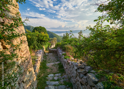 Old city of Gornja Lastva near Tivat, Montenegro
 photo