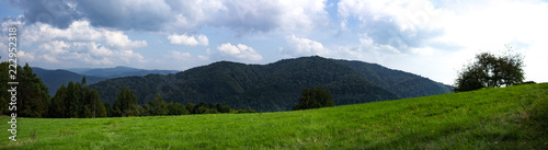 landscape in the mountains